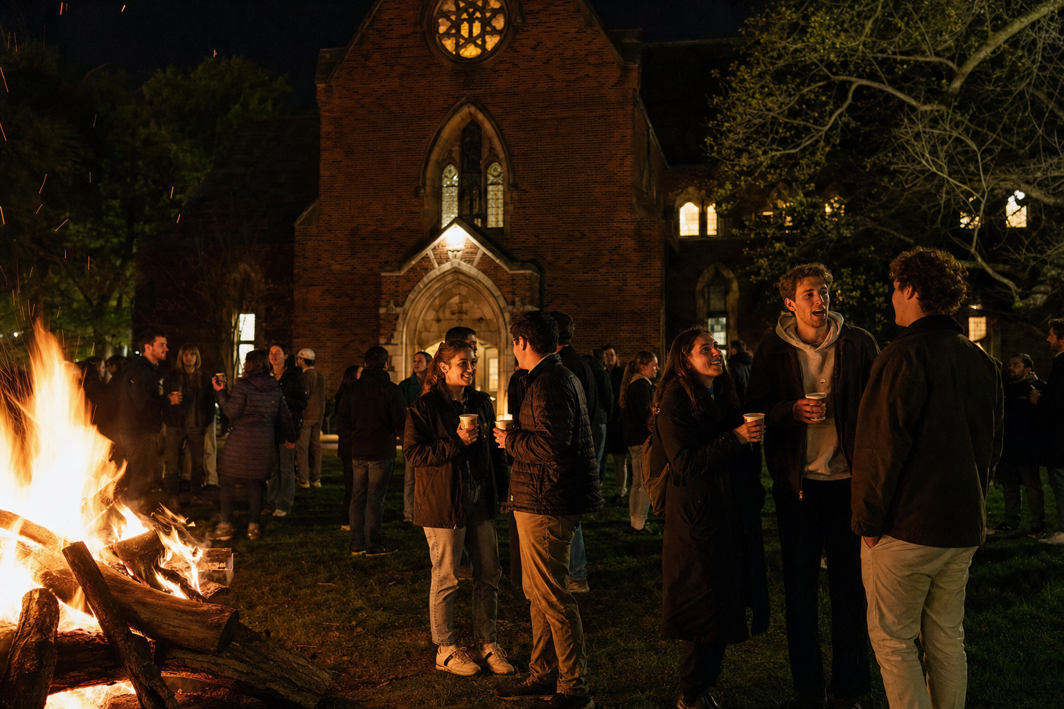 All Saints Vigil Mass & Bonfire